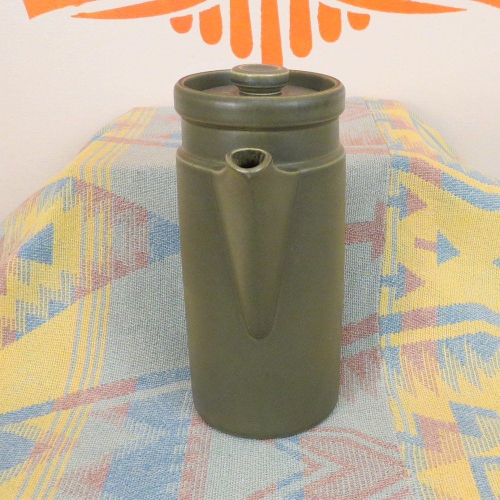 Vtg Wedgewood Greenwood Earthenware Coffee Pot - Picture 2 of 5